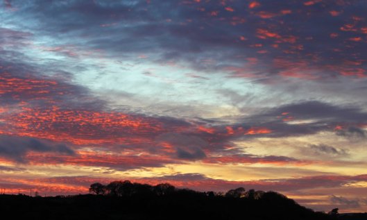 190114 (10) sunset over llanrhidian marsh